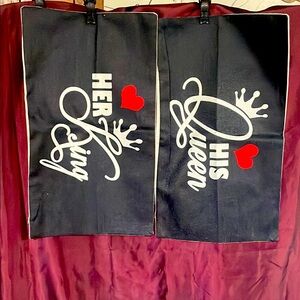 Two (travel size) Pillow COVERS